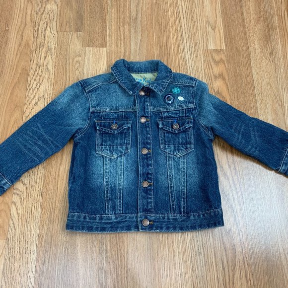 OshKosh B'gosh Other - Genuine Kids OSHKOSH Toddler Girl Jean Jacket 3T 100% Cotton Button Accessories